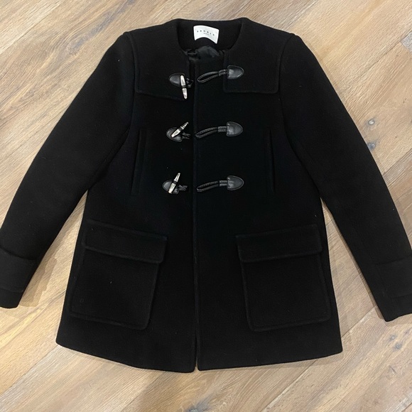 Sandro Wool Coat in size 36 - Picture 1 of 7